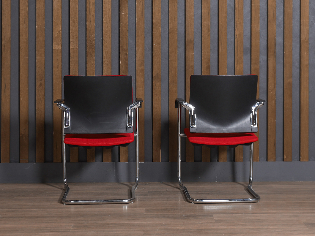 Офисное кресло Ткань Красный (КФТК-160925)