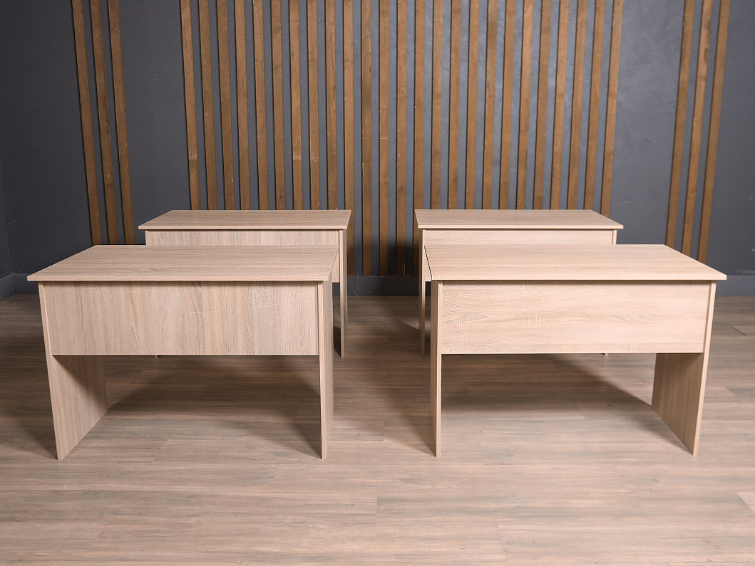 Стол прямоугольный ЛДСП Дуб сонома (СПНДС2-171225)