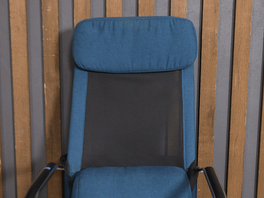 Кресло руководителя Ткань Синий