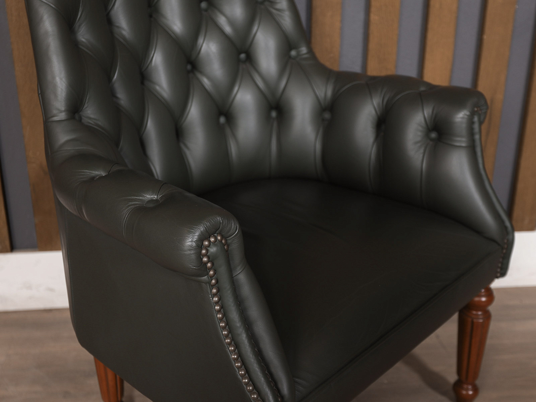 Кресло Art & Moble Кожа Зелёный Италия (ММКЗЛ-090725)