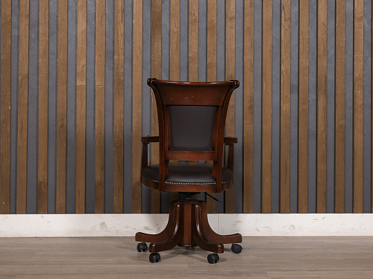 Кресло руководителя Кожа Чёрный Импорт