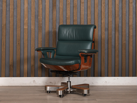 Офисное кресло R.A. Mobili HERGO B Кожа Зелёный Италия