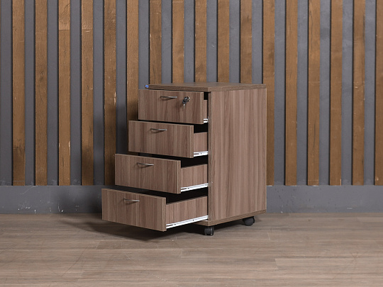 Тумба подкатная ЛДСП Ясень шимо