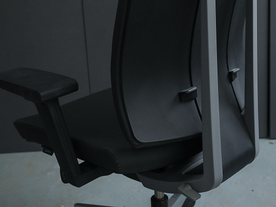 Кресло руководителя Кожа Чёрный