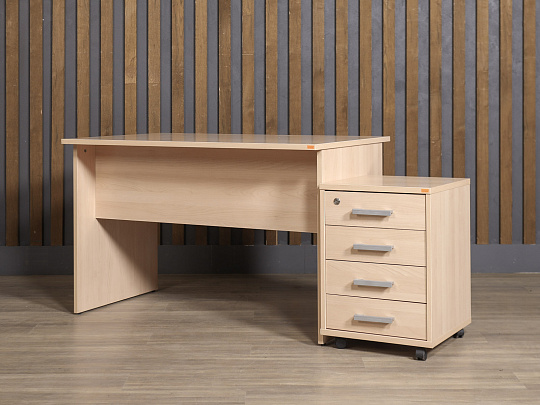 Стол с тумбой ЛДСП Бук