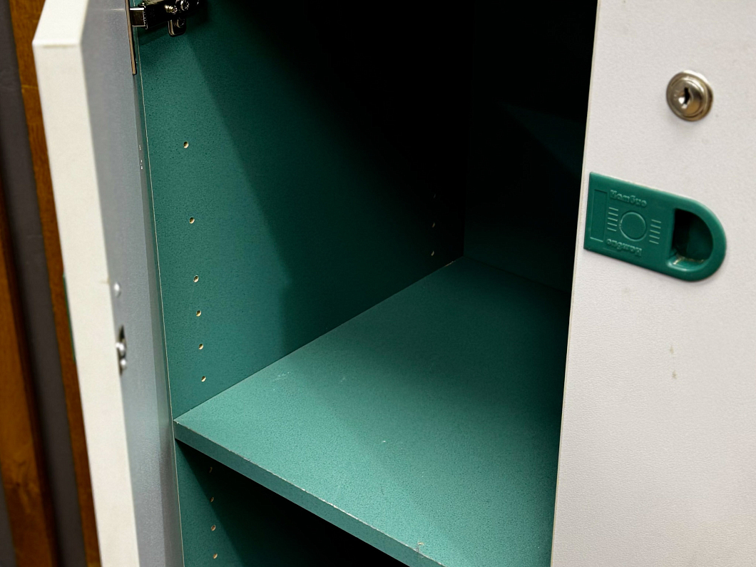 Шкаф для документов ЛДСП Зелёный (ШДЗСР-100126)