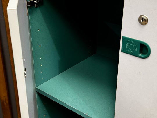 Шкаф для документов ЛДСП Зелёный