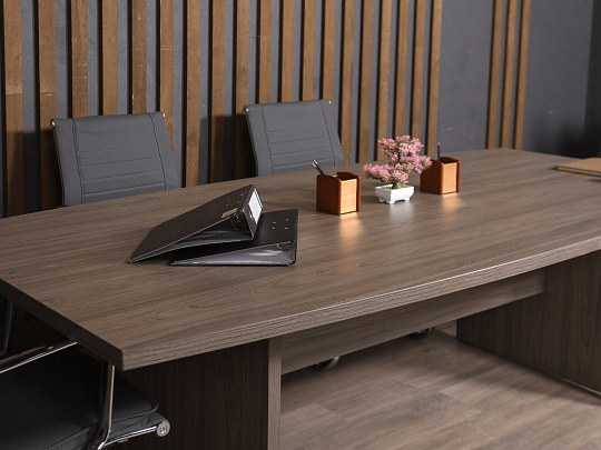 Стол для переговоров ЛДСП Ясень шимо