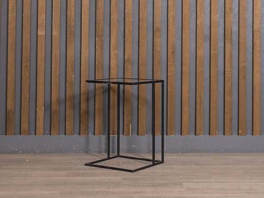 Журнальный столик Стекло Чёрный