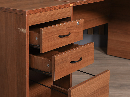 Комплект офисной мебели ЛДСП Вишня