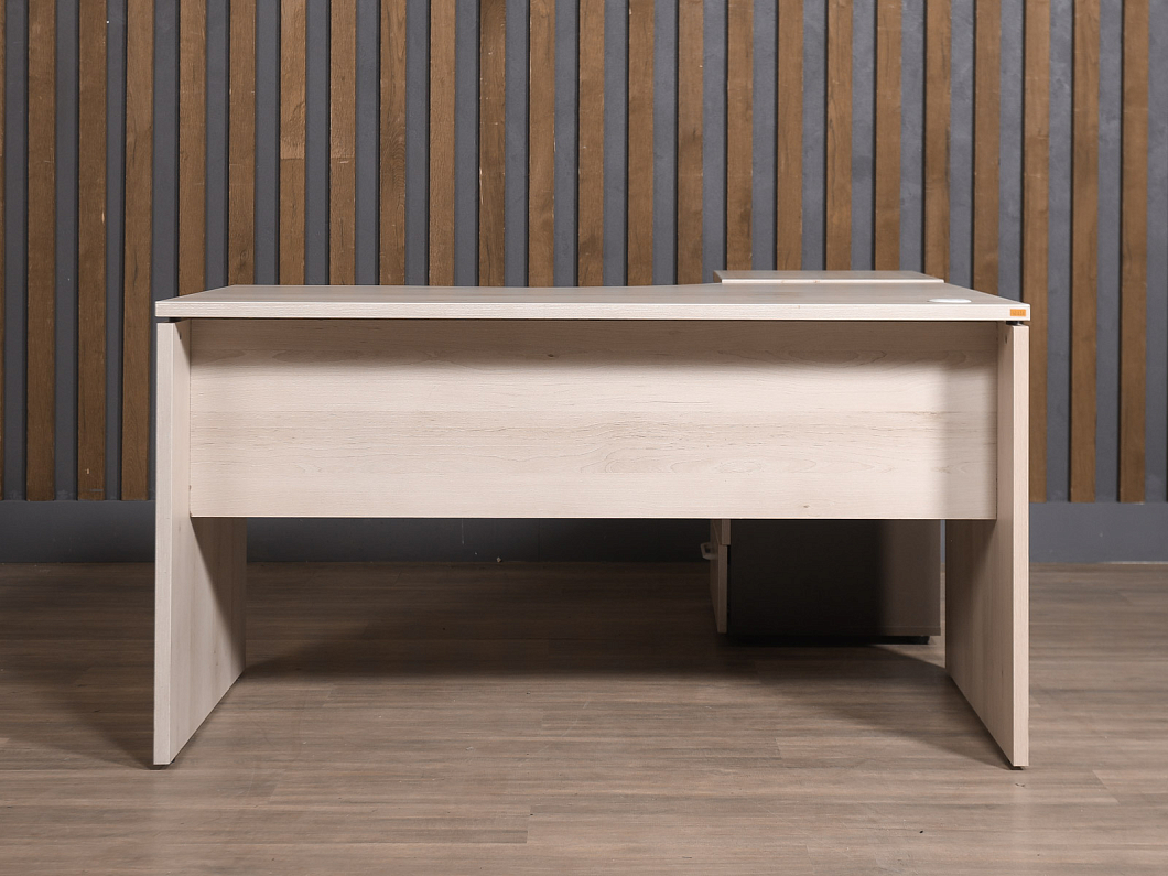 Стол с тумбой ЛДСП Бук (СЭТБК-181025)