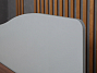 Стол с тумбой для офиса Berlin 1400x1200x1250 мм ДСП Мерано; Серый Россия (СТМР-031023)