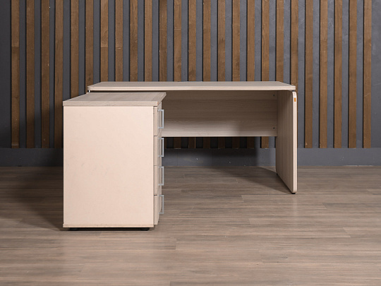 Стол с тумбой Accord ЛДСП Дуб