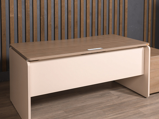 Комплект офисной мебели ЛДСП Ясень шимо