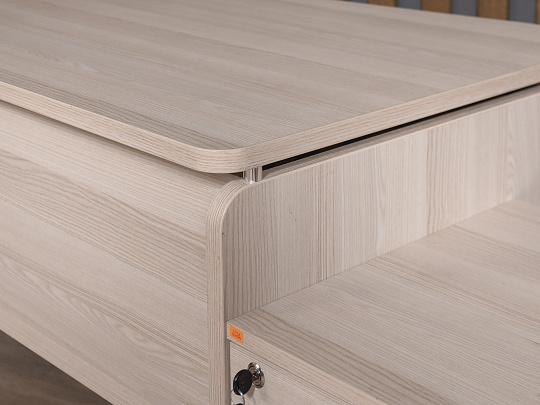 Стол с тумбой Accord ЛДСП Дуб