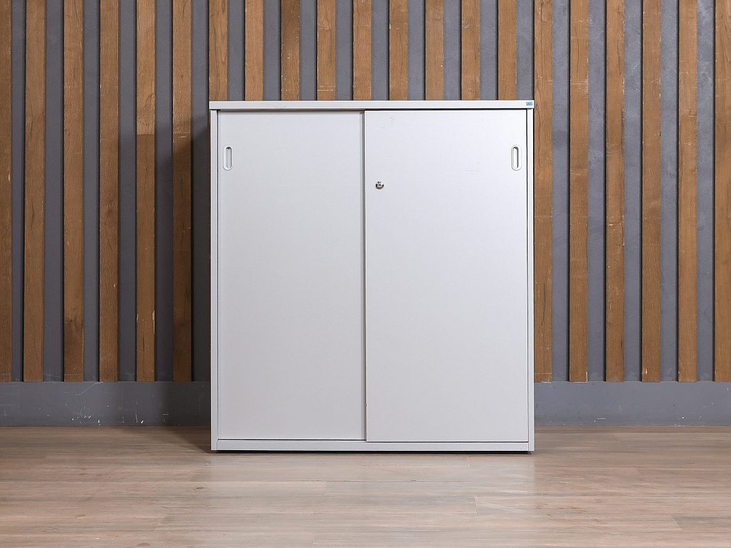 Шкаф для документов ЛДСП Серый (ШДСР-031225)