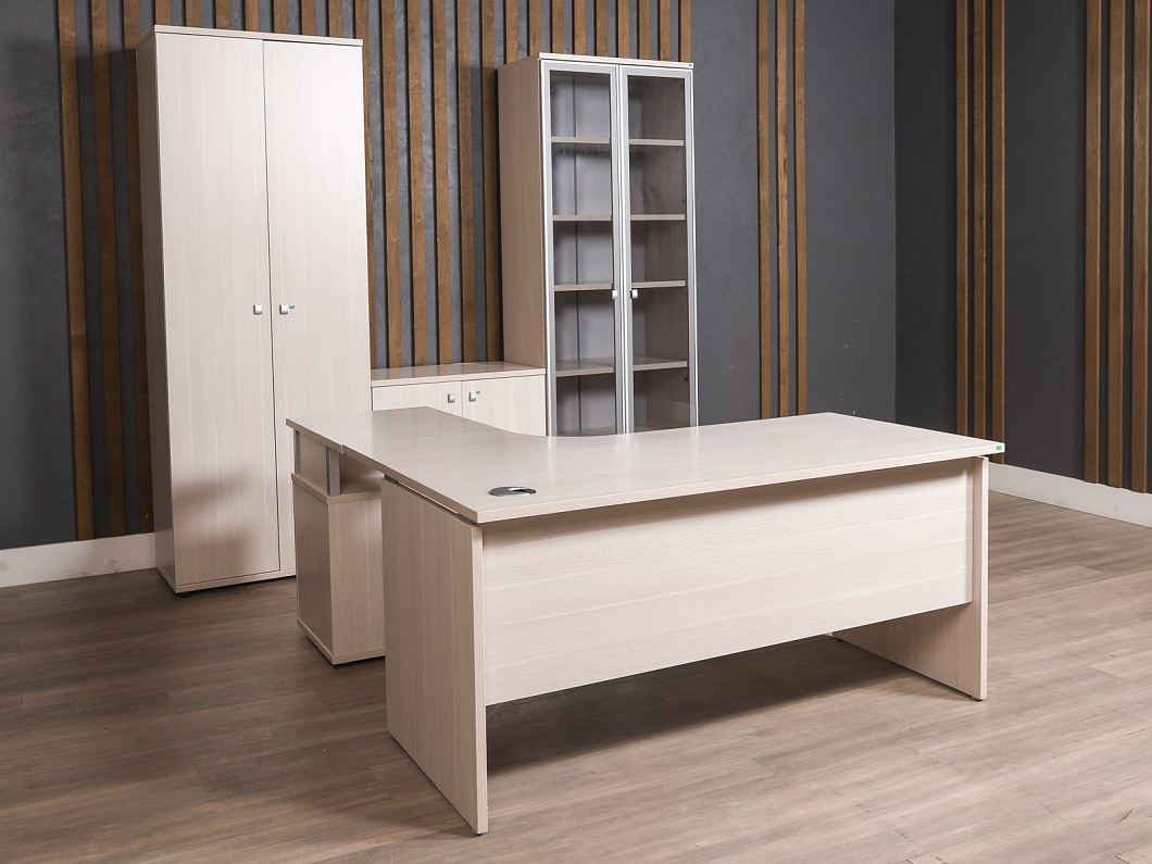Кабинет руководителя Экспро Vasanta ЛДСП Дуб Россия (КРД-300825)