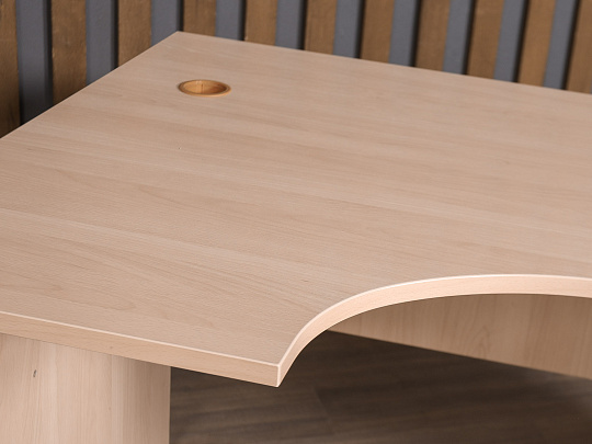 Стол эргономичный ЛДСП Бук