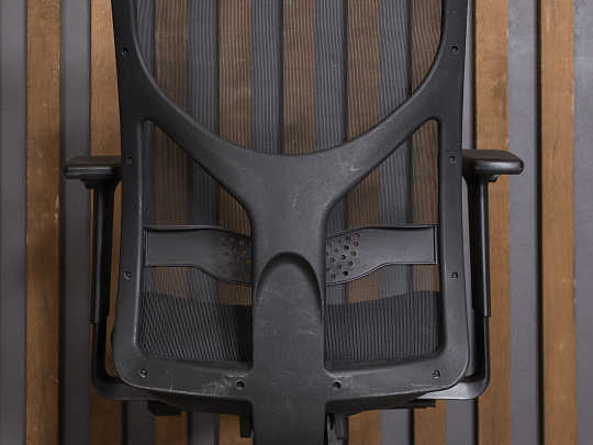 Офисное кресло ELICA Ткань Чёрный Италия