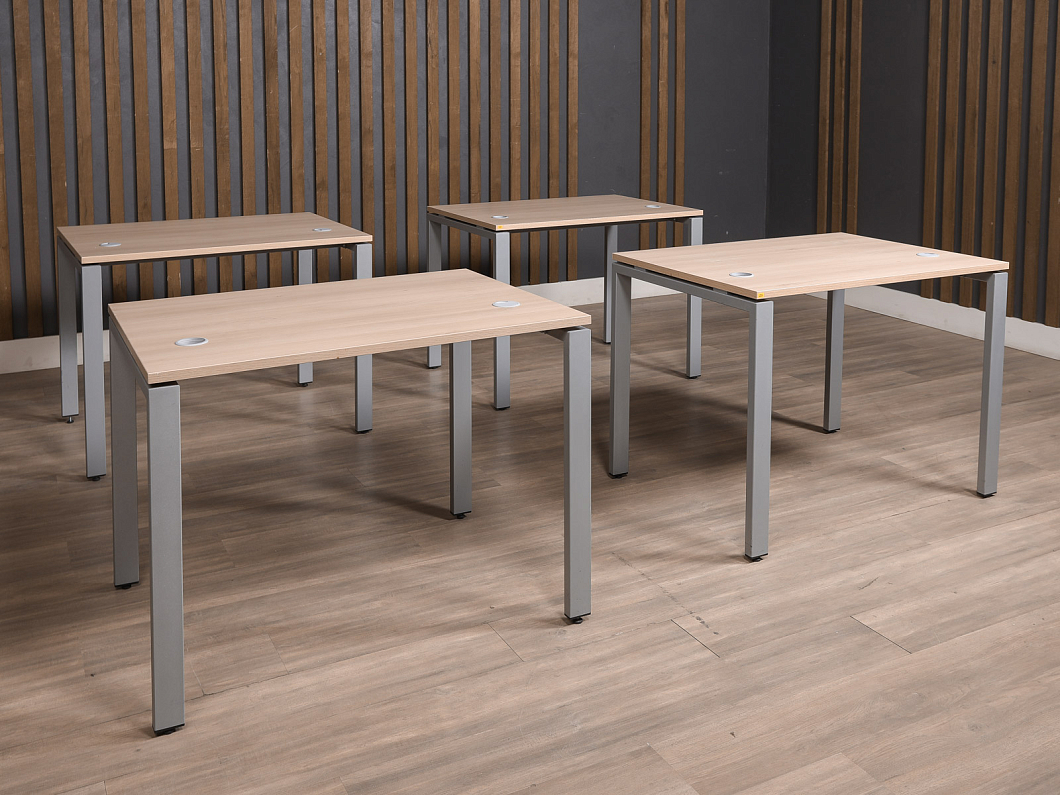 Стол прямоугольный ЛДСП Бук (СПБКМ-190825)