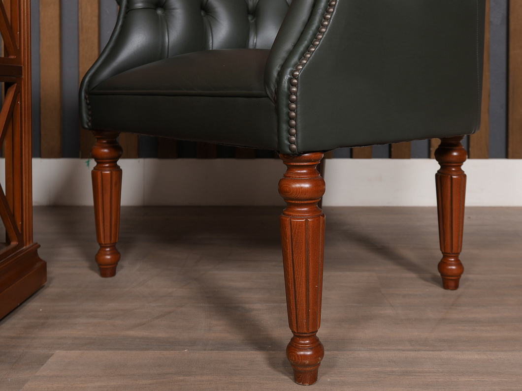 Кресло Art & Moble Кожа Зелёный Италия (ММКЗЛ-090725)