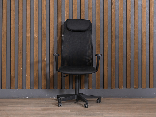 Офисное кресло Бюрократ Сетка Чёрный Россия