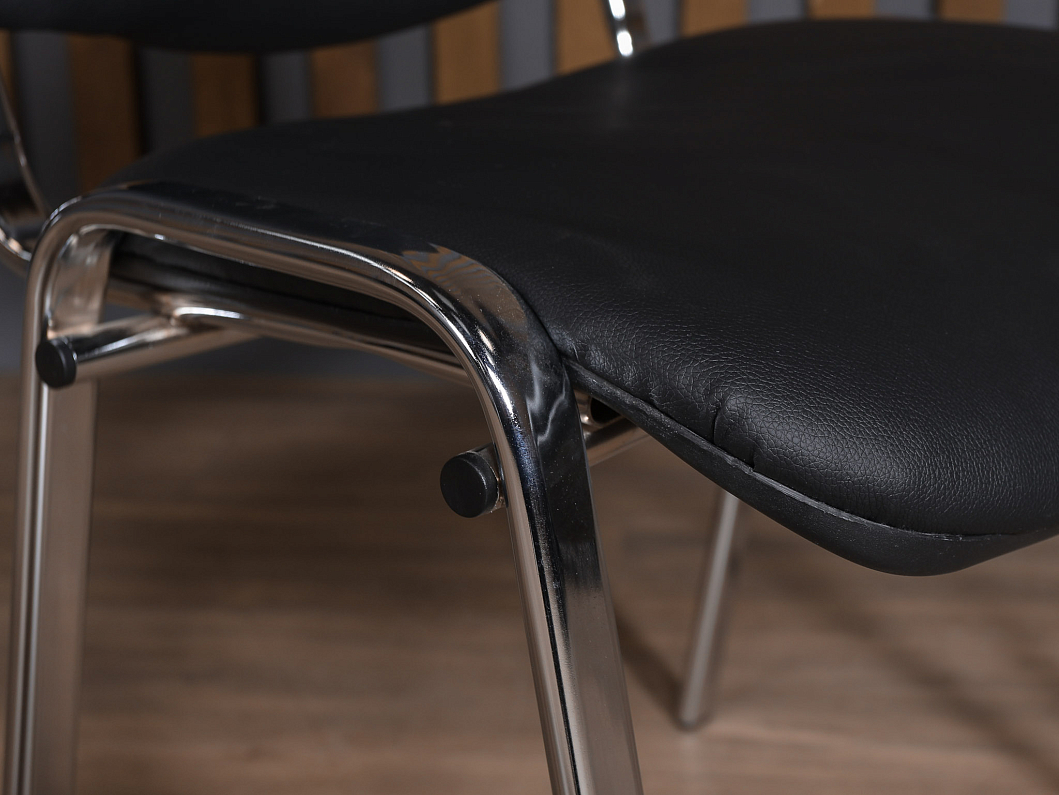 Офисный стул ИЗО Искусственная кожа Хром Россия (ОСЭЧ-ИЗОХ)