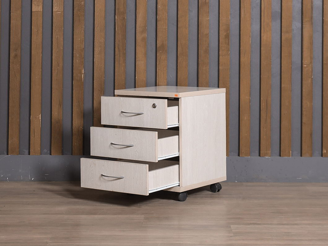 Тумба подкатная ЛДСП Бук (ТВБК-111125)