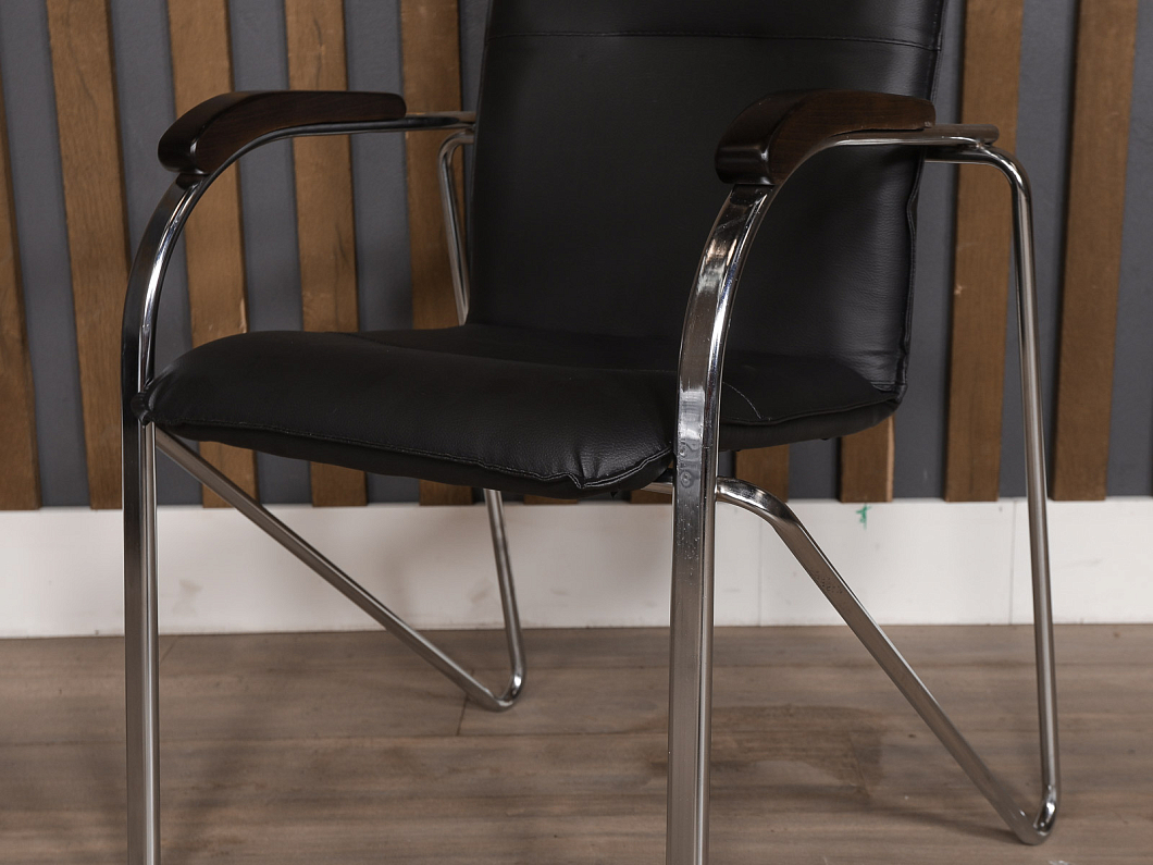 Конференц-кресло Самба Искусственная кожа Чёрный Россия (КФЭЧ-СМБ)