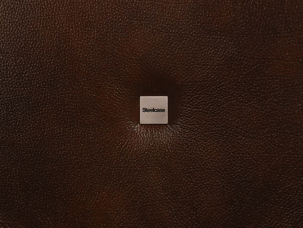 Кресло руководителя Steelcase Кожа Бордовый США (КДРБР-070325)