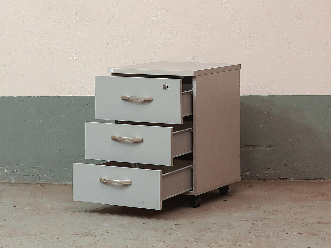 Тумба подкатная ЛДСП Серый (ТВСР-260326)