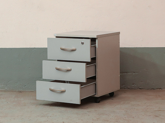 Тумба подкатная ЛДСП Серый