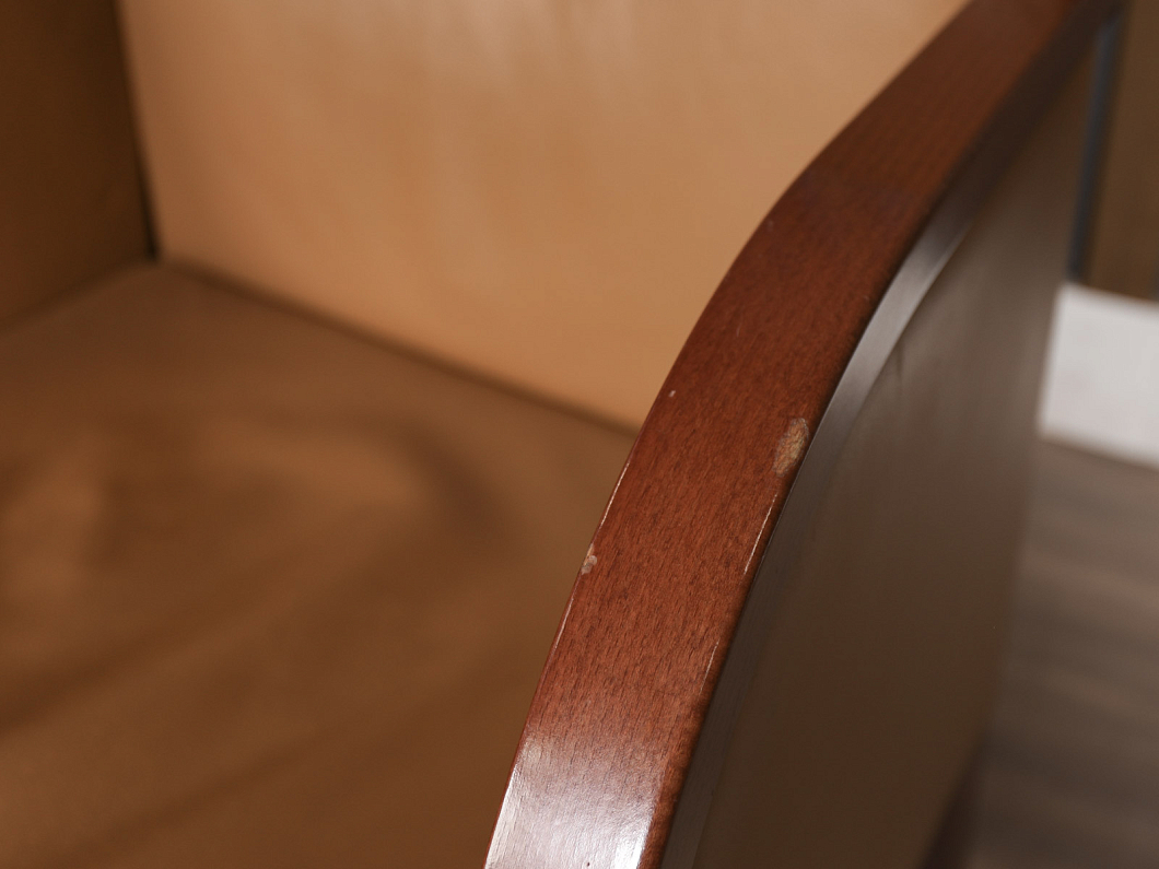 Кресло Codutti Кожа Бежевый Италия (КЭВ-090725)