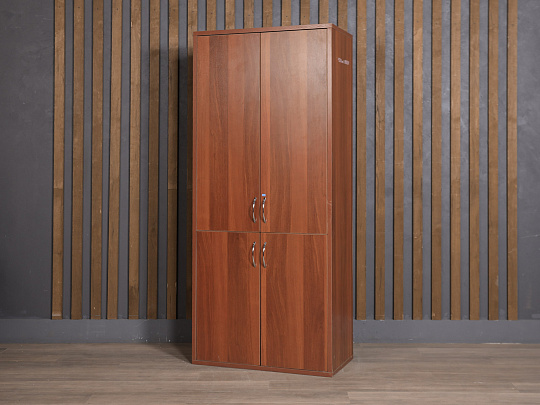 Шкаф для документов ЛДСП Вишня