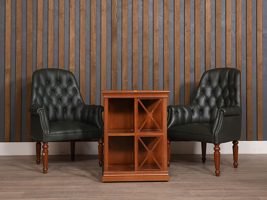 Кресло Art & Moble Кожа Зелёный Италия