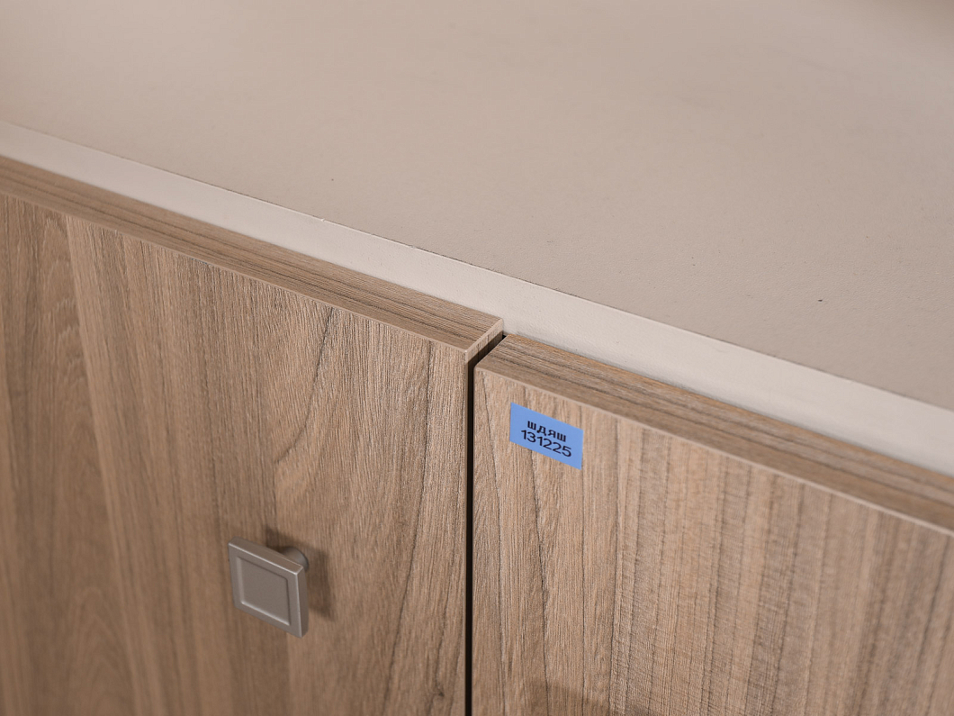 Шкаф для документов ЛДСП Ясень шимо (ШДЯШ-131225)