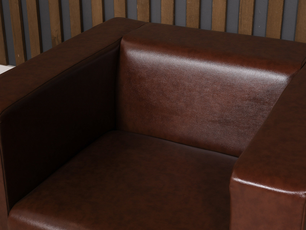 Кресло СИТИ Искусственная кожа Коричневый Россия (КМЭКЧ-СИТИ)