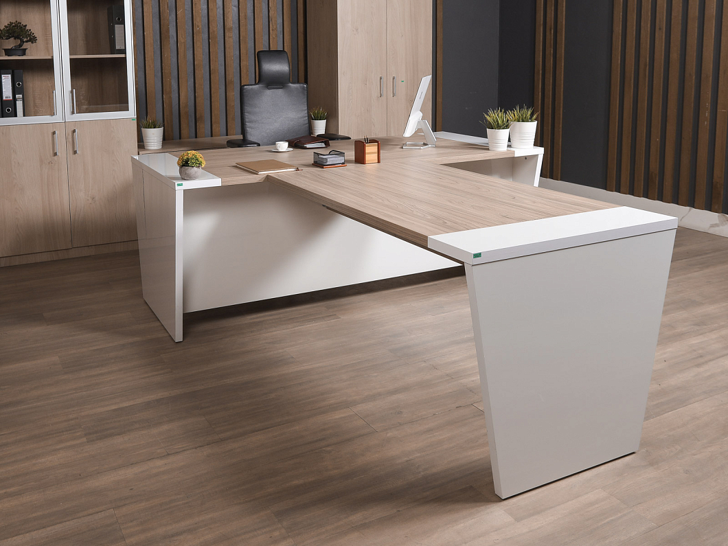 Кабинет руководителя Pointex Asti ЛДСП Бук Россия (КРББК-300825)