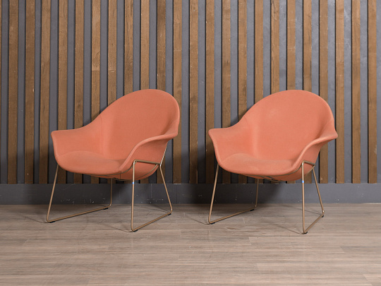 Кресло JOHANSON Ткань Красный Швеция