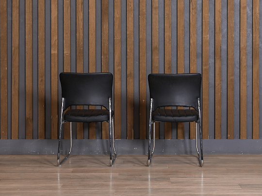 Конференц-кресло Easy Chair Искусственная кожа Чёрный Россия