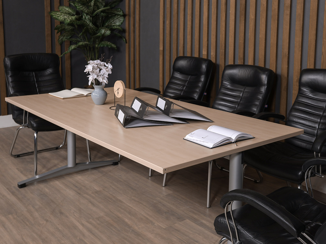Стол для переговоров Steelcase ЛДСП Дуб Франция (СДПБК7-260325)