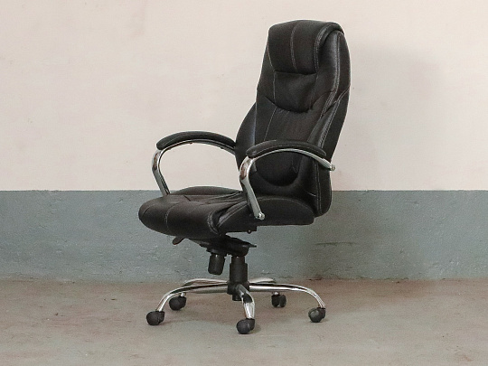 Кресло руководителя Easy Chair Искусственная кожа Чёрный Россия