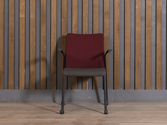 Конференц-кресло Steelcase Ткань Бордовый Франция