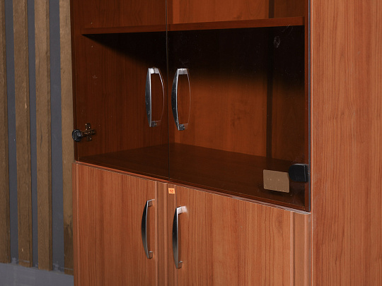 Шкаф для документов ЛДСП Орех