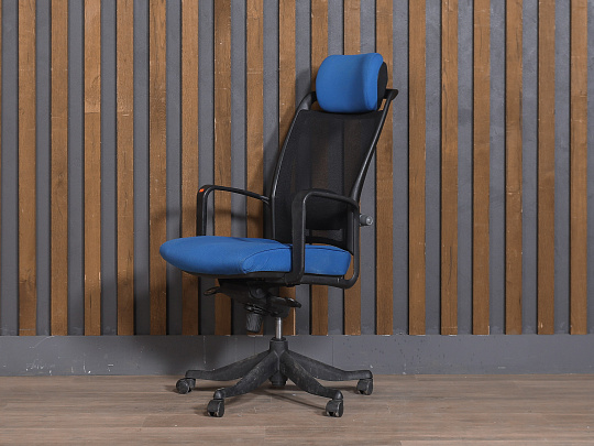 Кресло руководителя Ткань Синий