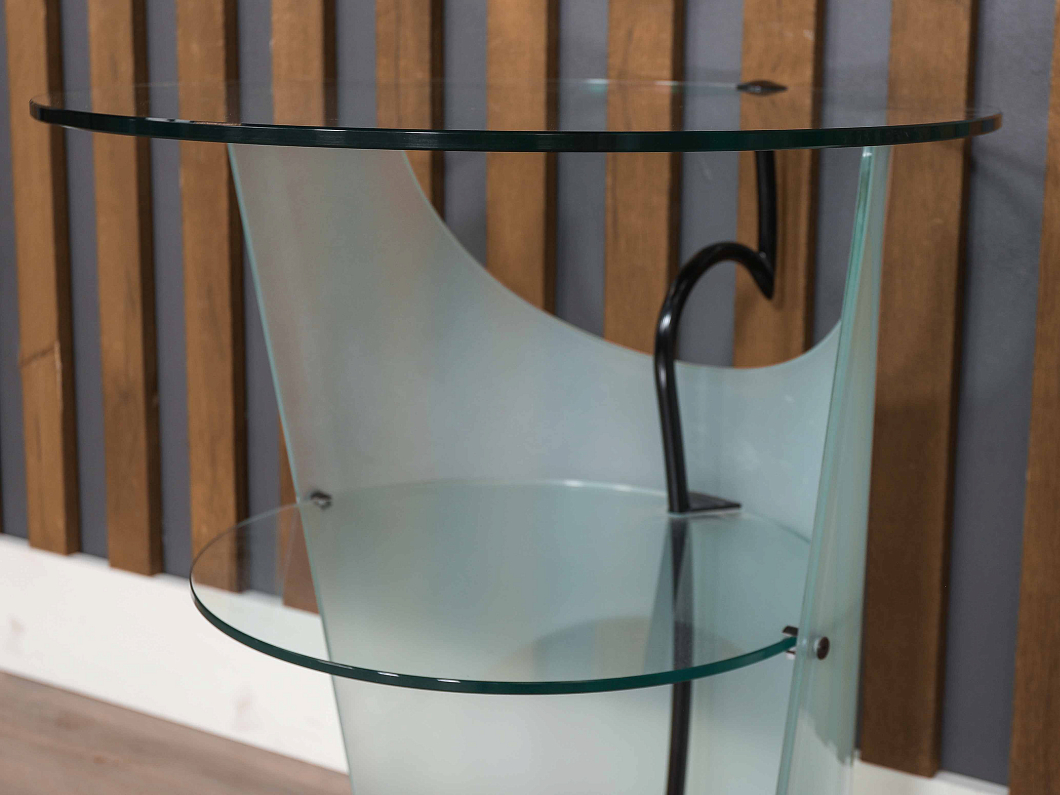 Журнальный столик Стекло Ольха (ЖСОЛ-090725)