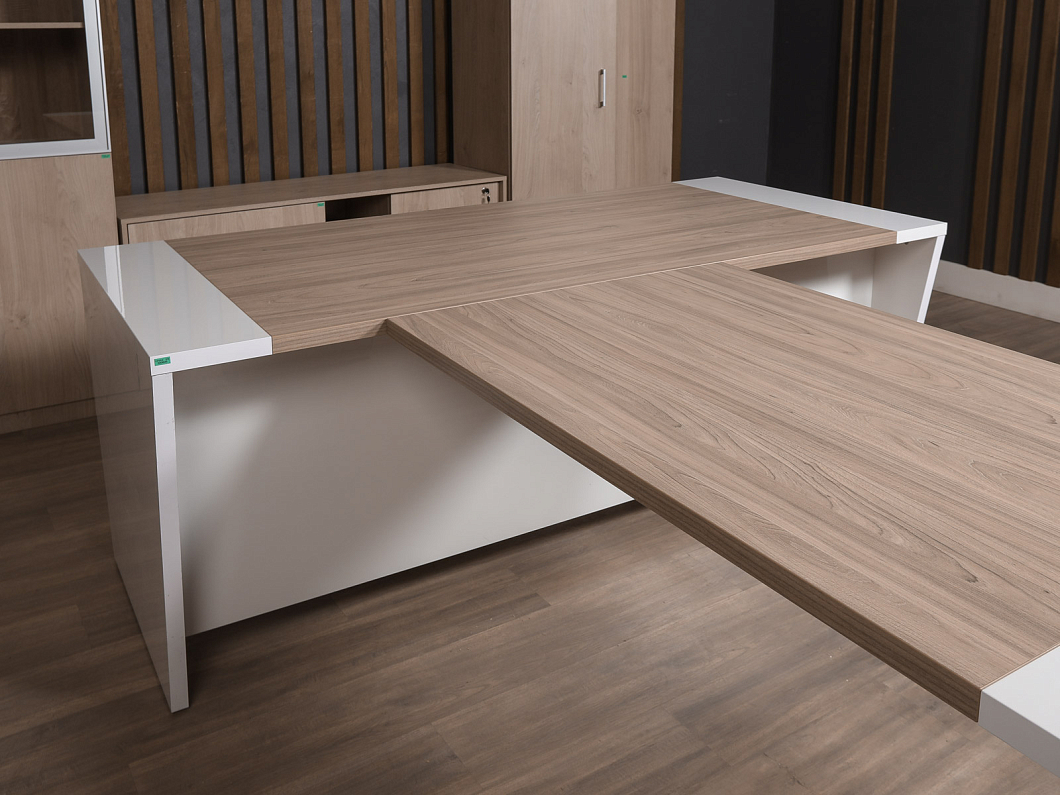 Кабинет руководителя Pointex Asti ЛДСП Бук Россия (КРББК-300825)