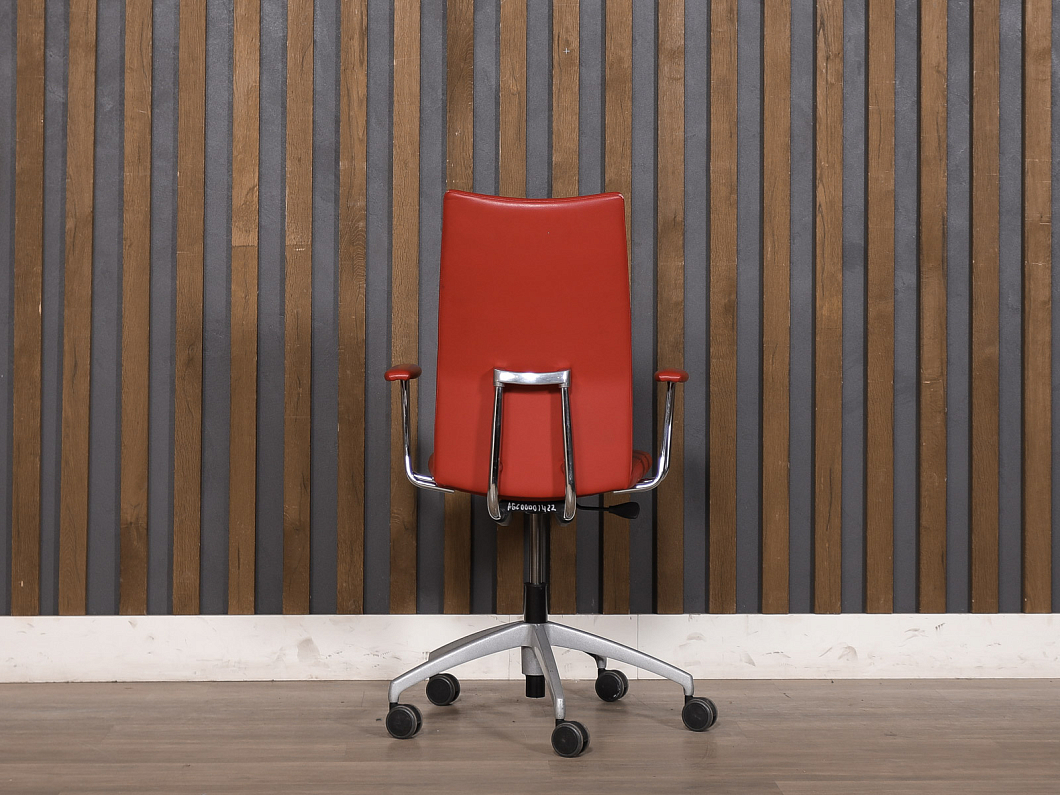 Кресло руководителя Kastel Kampus Искусственная кожа Красный Италия (КРЭК-090725)