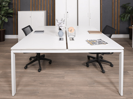 Комплект офисной мебели ЛДСП Белый Россия