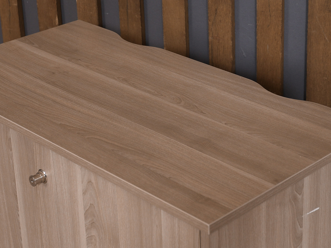 Тумба под оргтехнику ЛДСП Ясень шимо (ТОЯШ1-120226)